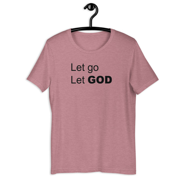Let God Tee - Black Text